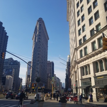 sunny day on Fifth Avenue